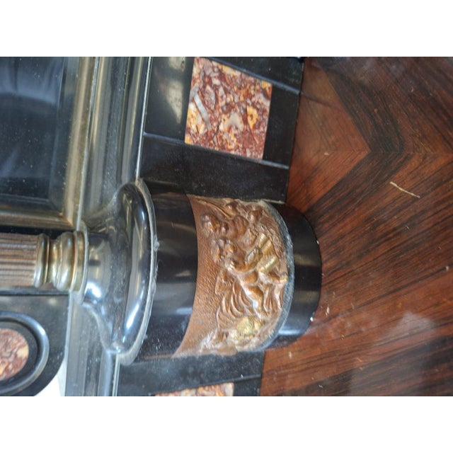 Antique Napoleon III Style Mantelpiece Triptych, 1850, Set of 3 For Sale - Image 10 of 18