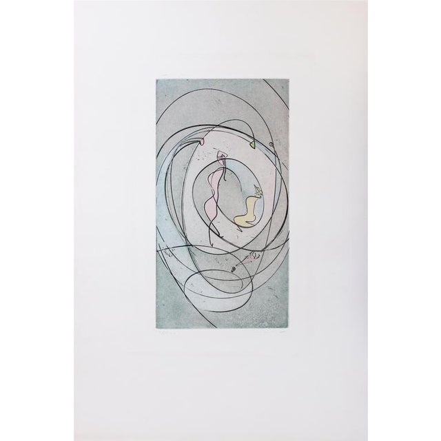 Max Ernst, Surrealist Etching Edition of 100, 1970s, Etching For Sale