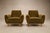 1960s Pair of Brazilian Modern Armchairs in Pau Marfim and Olive Mohair, Brazil, 1960s For Sale - Image 5 of 18