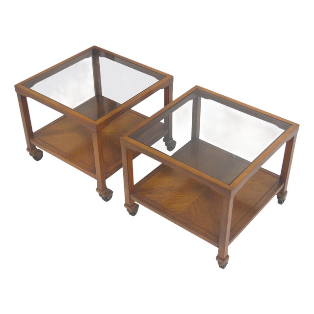 Pair of Drexel "Et Cetera" Side Tables For Sale