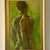Vintage Modernist Male Nude Figure Study Oil Painting For Sale - Image 10 of 13