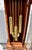 1970s Hermle Alexandria Grandfather Clock Cherry Wood Moon Phase Westminster Chime For Sale - Image 5 of 15