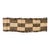 Early 20th Century Kuba Handwoven Embroidered Raffia Textile 43 x 13 Inch For Sale