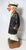Al Davidson Mid 20th Century Original Signed Hand-Carved Hand-Painted Wood Sculpture "The Captain" - For Sale - Image 4 of 7