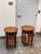 Pottery Barn Pottery Barn Julia Side Tables, Pair For Sale - Image 4 of 12