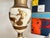 Ceramic Vintage Ceramic Greek Inspired Lamp Pair With Shades - a Pair For Sale - Image 7 of 11
