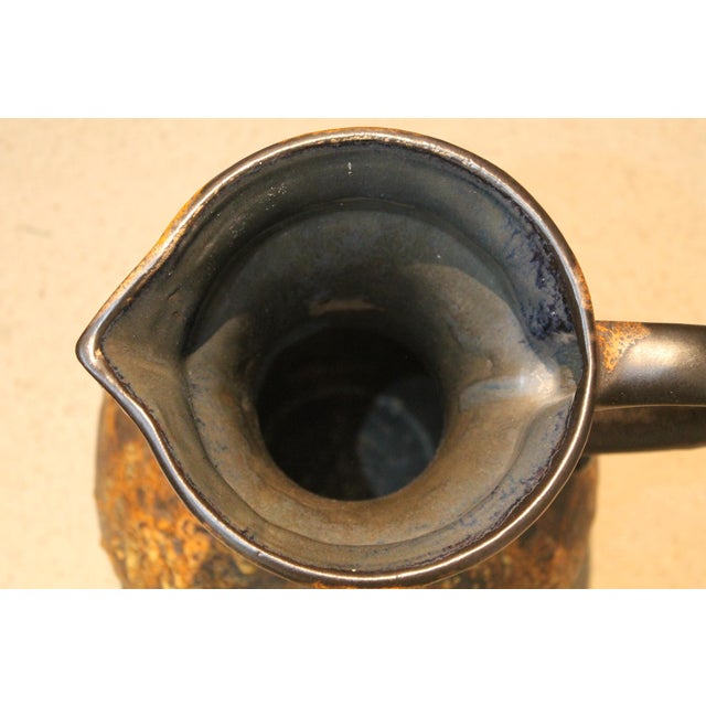 1990s West German Ceramic Ewer by Walter Gerhards, 1970s For Sale - Image 5 of 12