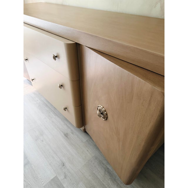 1950s Organic Modern Art Deco/Mid Century Sideboard Buffet-Dresser For Sale - Image 4 of 18