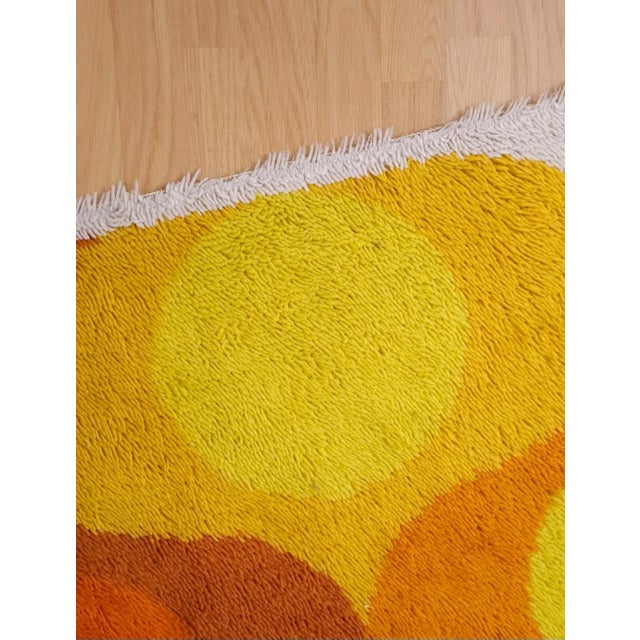 Plastic Mid-Century Modern Dutch Runner Rug from Desso, 1970s For Sale - Image 7 of 8