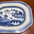 Antique Chinese Blue and White Canton Porcelain Deep Platter, Circa 1830s A handsome and generously proportioned example...