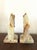 Mid 20th Century Mid 20th Century Yellow Onyx Horsehead Bookends - a Pair For Sale - Image 5 of 7