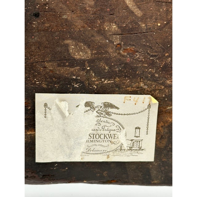 18th Century Primitive American Child's Windsor Chair For Sale - Image 12 of 12