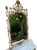 1920s Louis XV Rococo Style Brass Console and Mirror, 1920s, Set of 2 For Sale - Image 5 of 8
