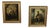 A. Léonard, Untitled, 1800s, Oil on Canvas, Framed, Set of 2 For Sale
