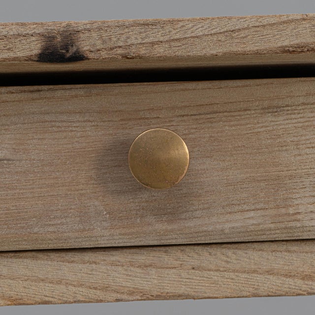 19th Century French Louis XVI Wooden Writing Table With Drawer For Sale - Image 13 of 18