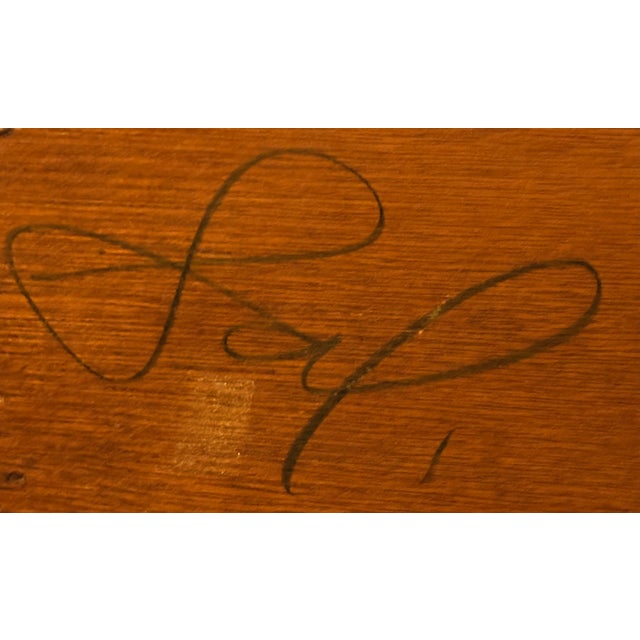John Cameron 1960s John Cameron Distinctive French Provincial Night Stands, Pair For Sale - Image 4 of 4