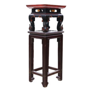 Chinese Painted Side Table, 1920s For Sale