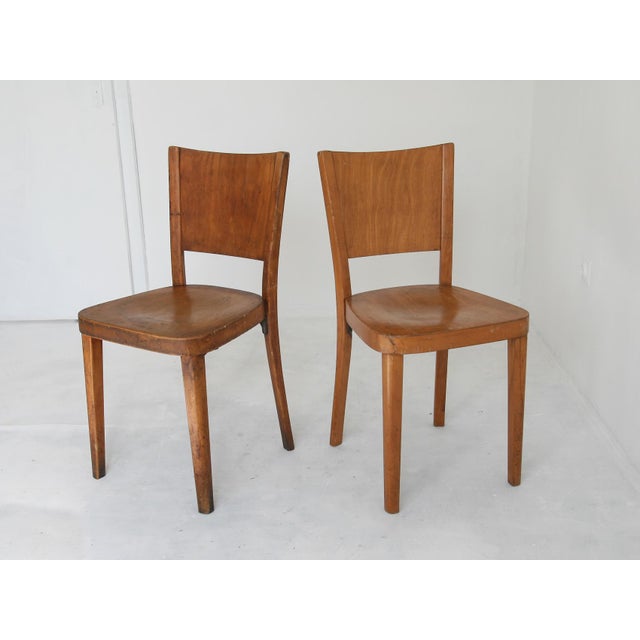Antique Bentwood Dining Chairs from Thonet, 1930, Set of 2 For Sale - Image 16 of 16