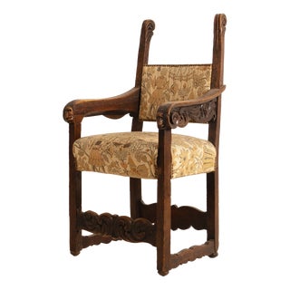 Medival French Armchair, France, 18th Century For Sale