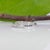 Natural Diamond Band in Solid 14k Gold | Vintage Scroll Design Diamond Ring, Size 6.75 For Sale In Columbus - Image 6 of 9