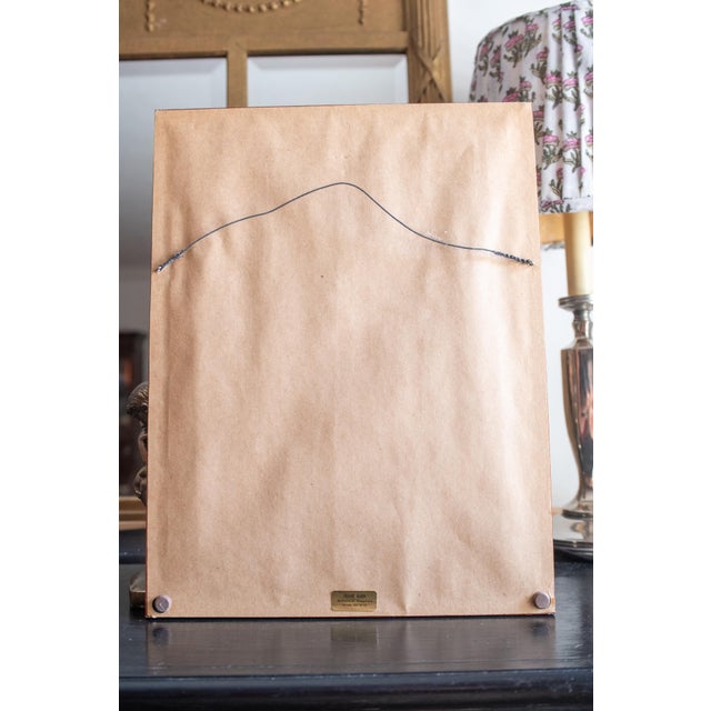 Signing of the Declaration of Independence Framed Print 19th Century Hand Colored Engraving Benjamin American History For Sale In Washington DC - Image 6 of 7