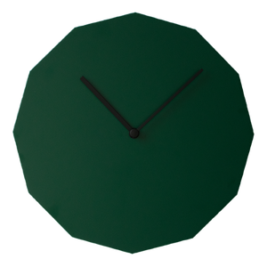 Twelve Clock in Moss Green by Neo/Craft