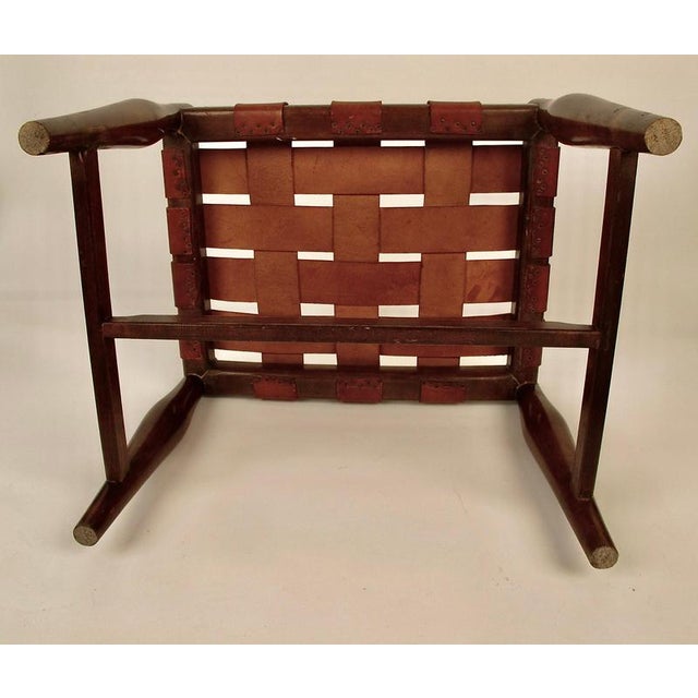 Vintage Austrian Stool by Josef Frank, 1920s For Sale - Image 11 of 12
