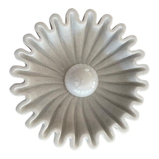 Marble Handmade Wall Scone Ruffle Scone For Sale