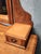 Antique 1900's Edwardian Walnut Dressing Table With Hinged Mirror For Sale - Image 6 of 10