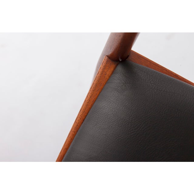 Vintage Danish Teak Armchairs by Henning Kjærnulf for Korup Stolefabrik, 1960s, Set of 2 For Sale - Image 3 of 10