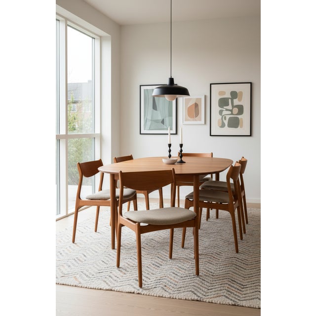 Danish Teak Chair by P. E. Jørgensen for Farsø Stolefabrik, 1960s For Sale - Image 4 of 18