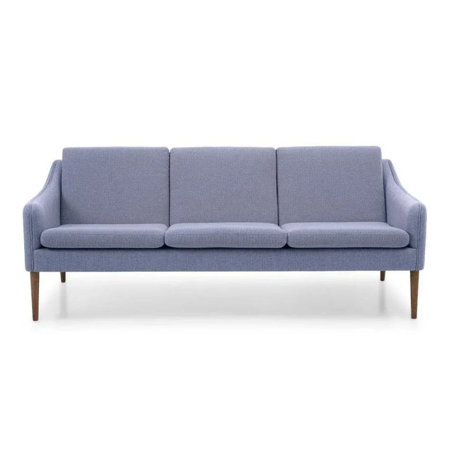 Mr olsen 3 seater oak soft violet by warm nordic dimensions: d201 x w79 x h 78/46 cm material: textile upholstery, foam,...