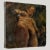 Figurative Vintage Realist Female Nude Figurative Encaustic Painting on Board, Signed (Ca. 1960) For Sale - Image 3 of 8
