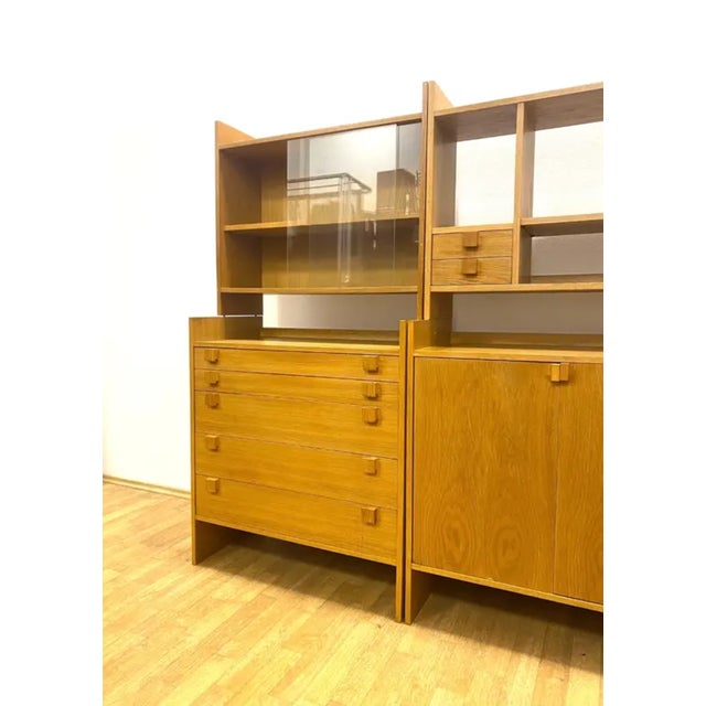 Mid-Century Modern Modular Chest of Drawers with Extension from ÚLUV, Czechoslovakia, 1960s For Sale - Image 3 of 10