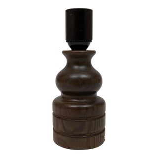 Swedish Designer, Table Lamp, Pine, Sweden, 1970s For Sale