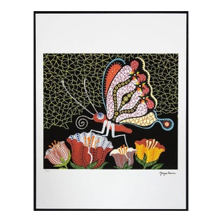After Yayoi Kusama, Flower Garden, Lithograph, 1990s For Sale