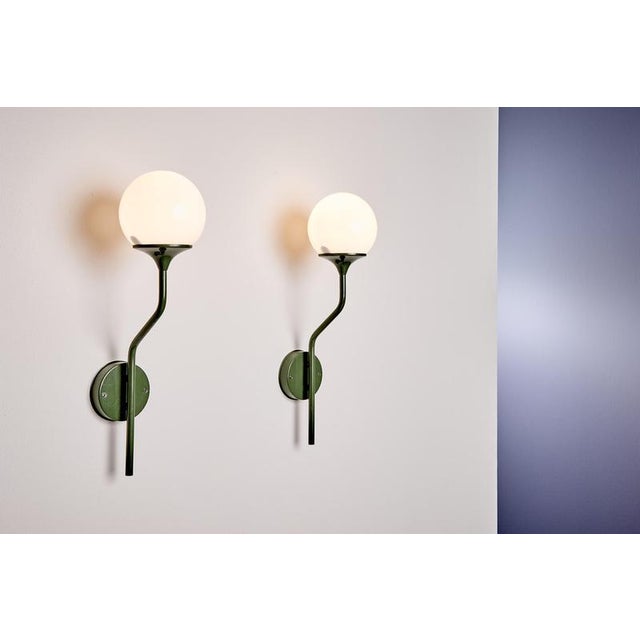 Wall Sconce with Globe by Goffredo Reggiani for Lampadari Reggiani, 1960s For Sale - Image 9 of 13