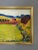 Mid-Century Modern "Fresh Fields" Vintage Mini Post-Impressionist Landscape Oil Painting, Framed For Sale - Image 9 of 11