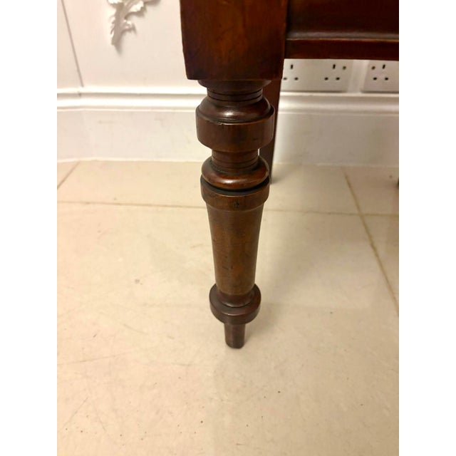 Antique Victorian Mahogany Balloon-Back Dining Chairs, 1880, Set of 4 For Sale - Image 9 of 10