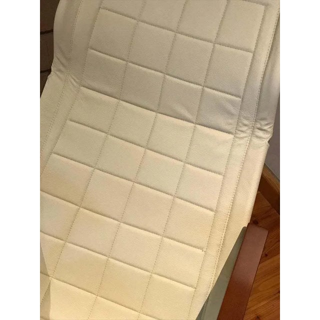 Brown Mid-Century Japanese Rocking Chair by Takeshi Nii For Sale - Image 8 of 10