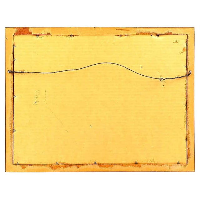 Indian 19th Century Antique Indian Kali Mixed Media Miniature Painting, Framed For Sale - Image 3 of 4