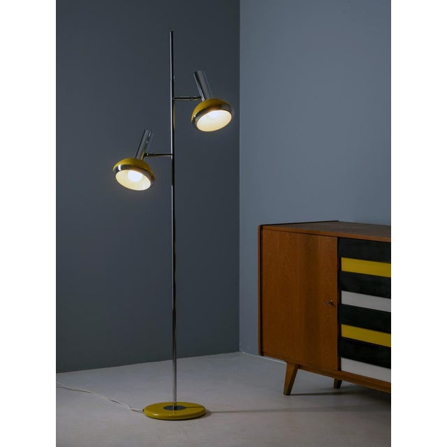 Yellow Floor Lamp from Richard Essig, Germany, 1980s For Sale - Image 8 of 10