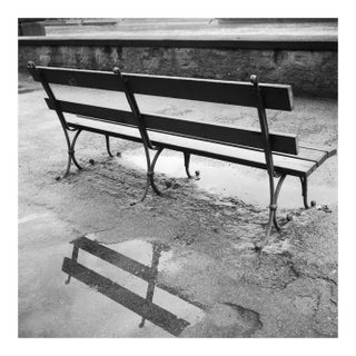 Public Bench at River Neckar Near Heidelberg, Germany 1936, Printed 2021 For Sale