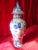 Late 19th Century Final Clearance 19th Century 24" Shishi Qilin Blue and White Temple Urn Tribute - 24" For Sale - Image 5 of 18