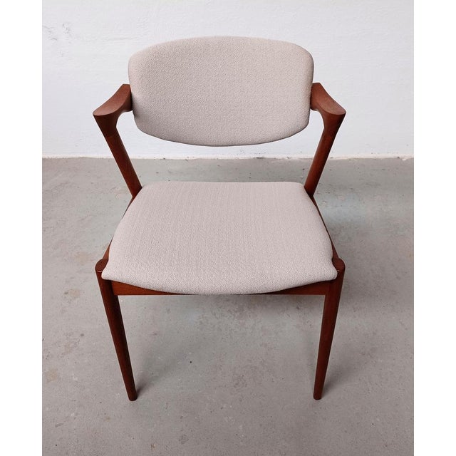 Teak Dining Chair by Kai Kristiansen For Sale - Image 8 of 10