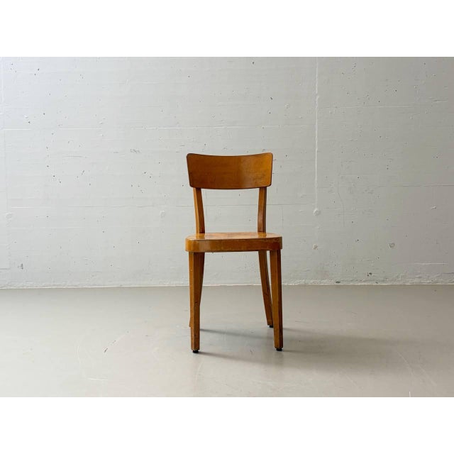 Brown Staining Chairs fro Horgen-Glarus, Switzerland, 1950s For Sale - Image 8 of 18