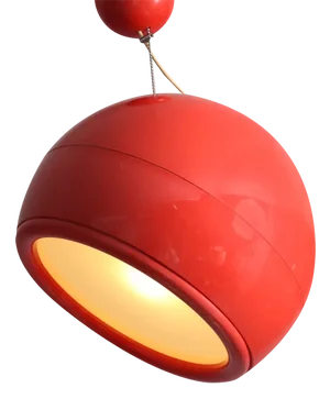 Vintage Italian Pallade Hanging Lamp by Studio Tetrarch for Artemide, 1960s