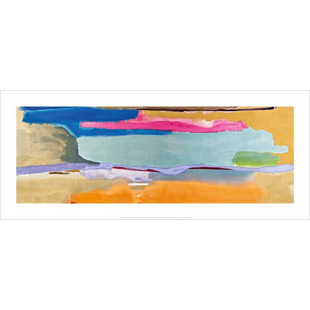 Helen Frankenthaler April Mood Offcial Exhibition Poster Publisher: Kunst Museum Basel Dimensions: 33,8 x 15 in / 86 x 36...