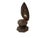 Oriental Buddha Halo Back Lotus Base Boxwood Display Stand For Sale In San Francisco - Image 6 of 9