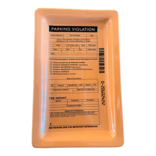 Whimsical Parking Ticket Tray For Sale